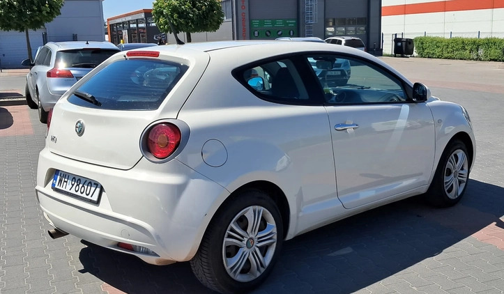 Alfa Romeo Mito cena 11900 przebieg: 222000, rok produkcji 2009 z Nowogród małe 79